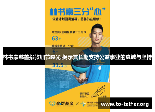 林书豪慈善捐款细节曝光 揭示其长期支持公益事业的真诚与坚持